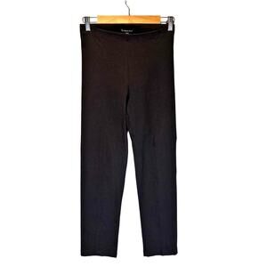 Franne Golde Classic Fit Black Pull-On Slim Leg Pant - size 6
